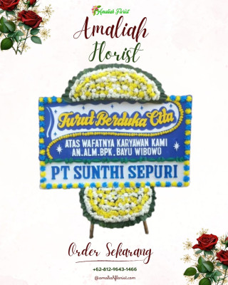 Papan Bunga Duka di Tambusai