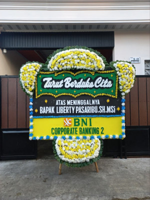 Papan Bunga Duka di Tambusai