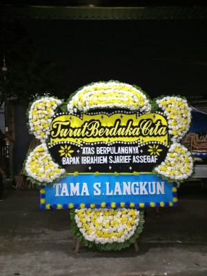 Papan Bunga Duka di Tambusai