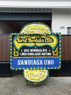Papan Bunga Duka di Tambusai