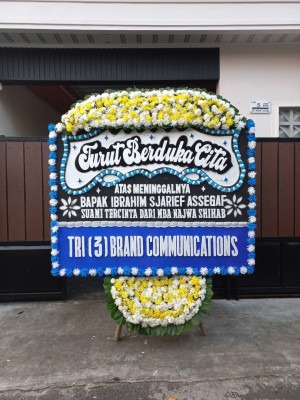 Papan Bunga Duka di Tambusai